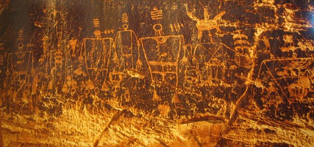 acient drawings found in arizona