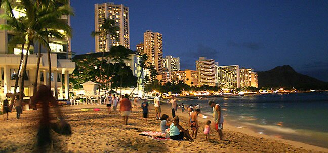 hawaii waikiki beach