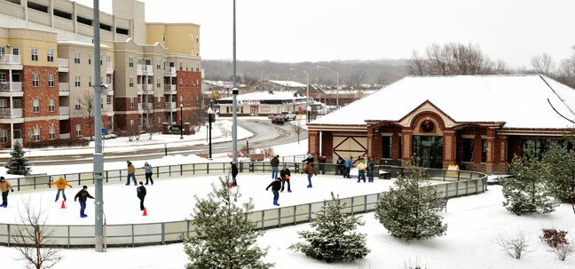 indiana skating in the winter