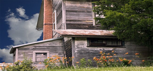 ohio rusted barn