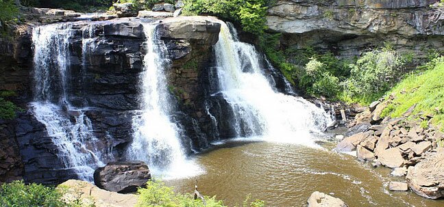 West Virginia waterfalls